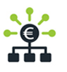 Network cost management and supplier network optimization icon
